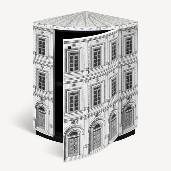 Corner Cabinet Architettura Black/White