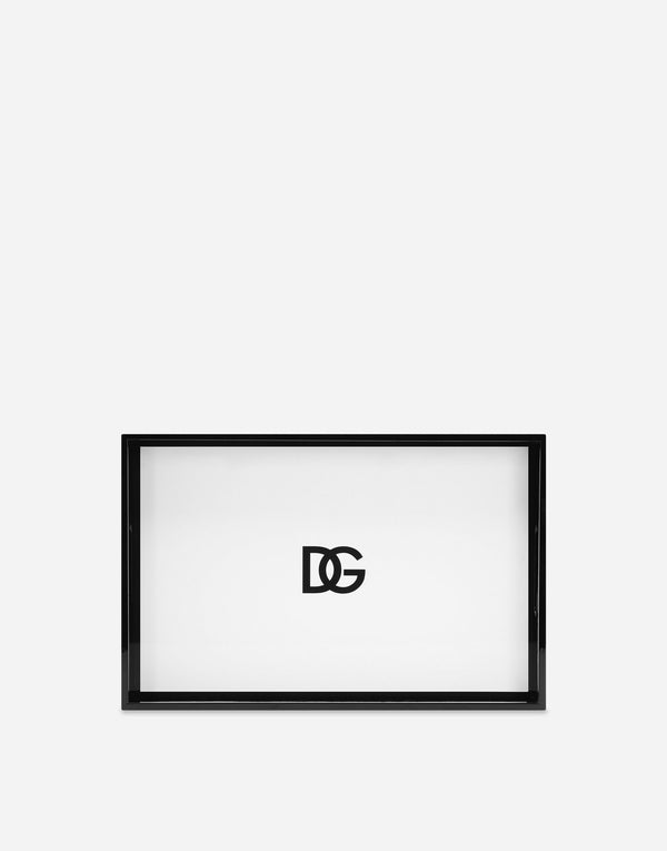 DG Logo White Rectangular Tray
