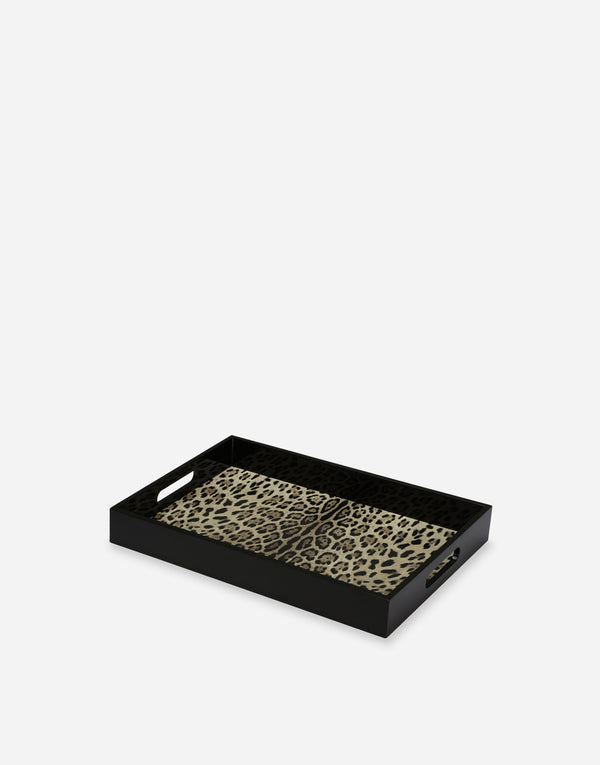 Leopard Rectangular Tray