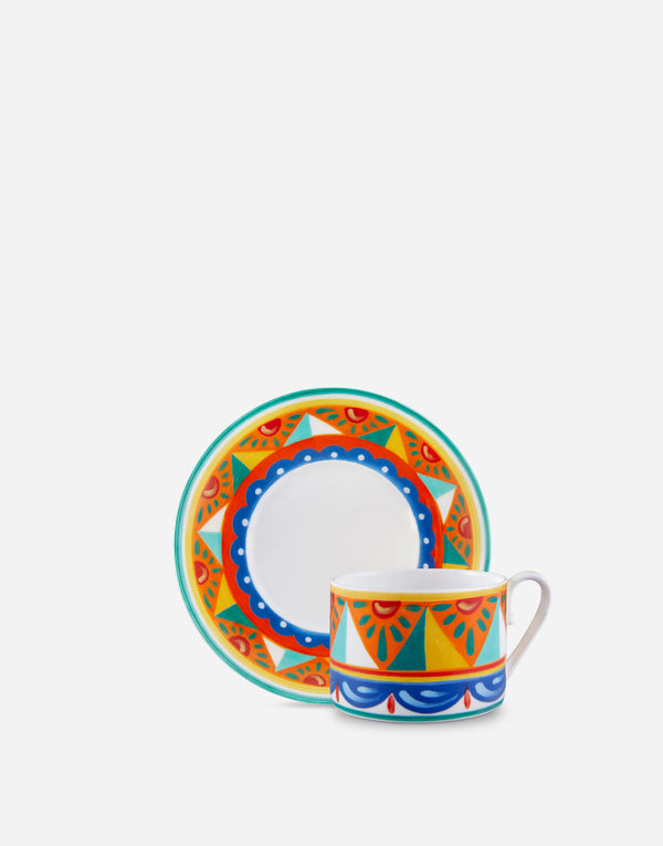 Carretto Teacup and Saucer Azzurro