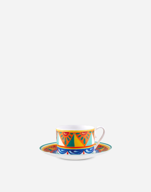 Carretto Teacup and Saucer Azzurro