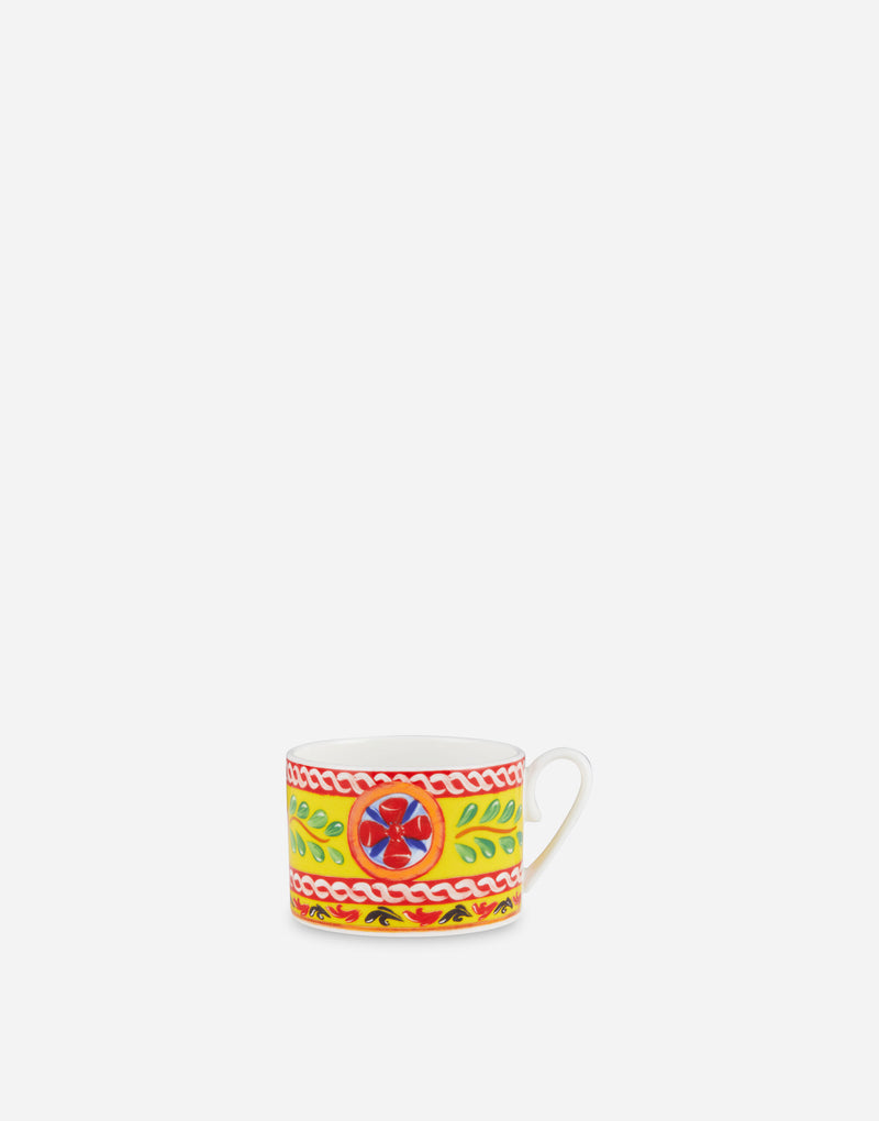Carretto Teacup and Saucer Yellow