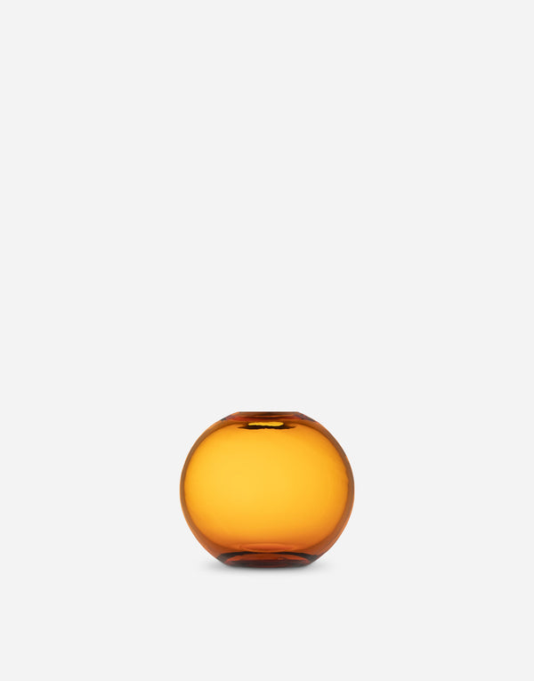 Amber Transparent Vase