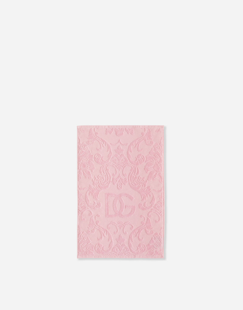 Crosswise Jacquard Pink 5 Piece Towel Set
