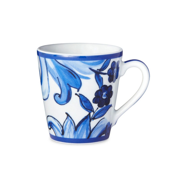 Mediterranean Blue Mug Fiore Piccolo