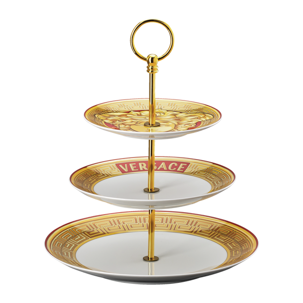 Medusa Amplified Golden Coin Etagere 3 tiers