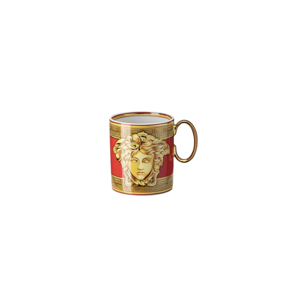 Medusa Amplified Golden Coin Mug with handle
