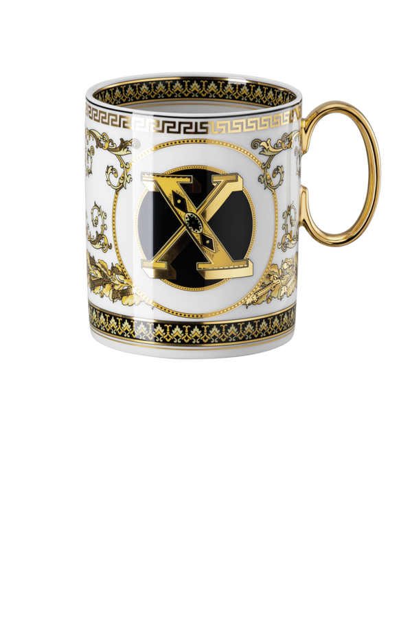 Virtus Alphabet X Mug with handle