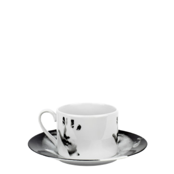 Tea cup Tema e Variazioni Mano black/white