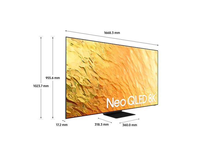 SAMSUNG 65" QN800B NEO QLED 8K SMART TV (2022)