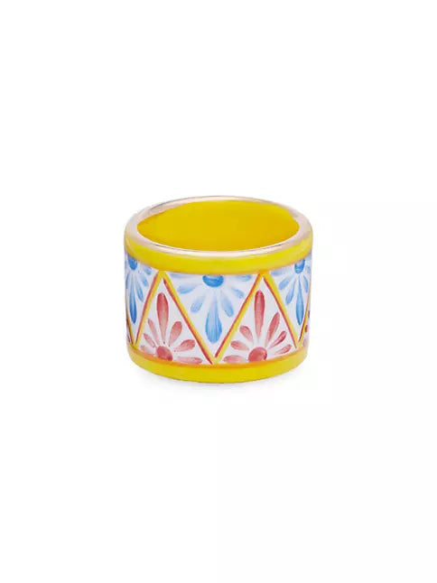 SET OF 2 NAPKIN RINGS MEDIUM  - CARRETTO