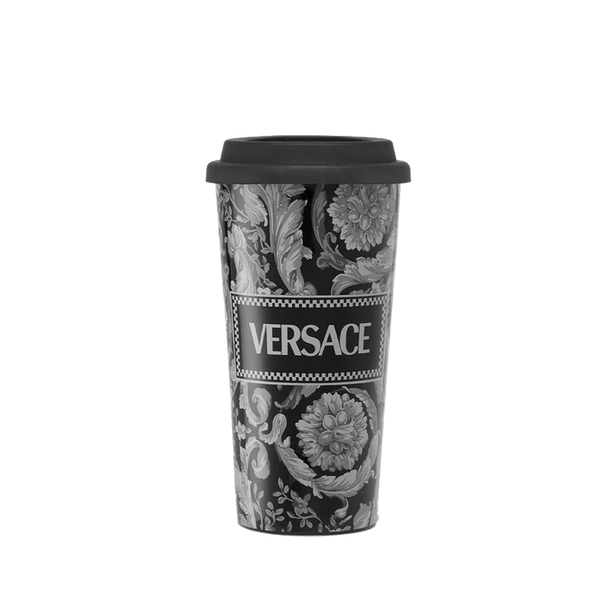 COFFEE CUP TO GO BAROCCO BLACK GREY