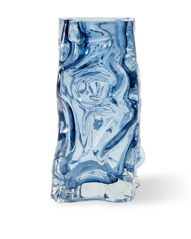 Vase Ice Dark Blue