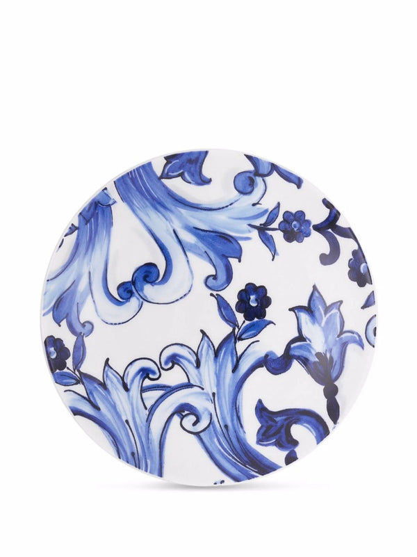 SET 2 BREAD PLATES  FIORE  - MEDITERRANEAN BLUE