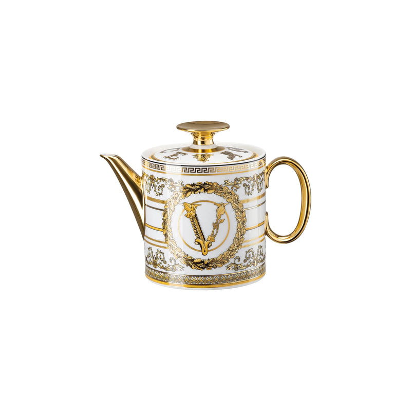 Virtus Gala White Teapot 3