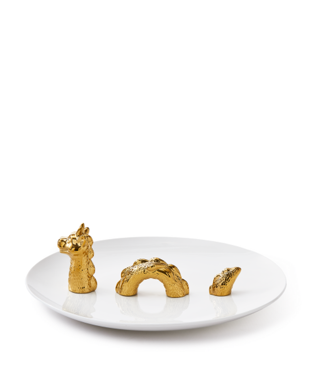 Dragon Plate Gold