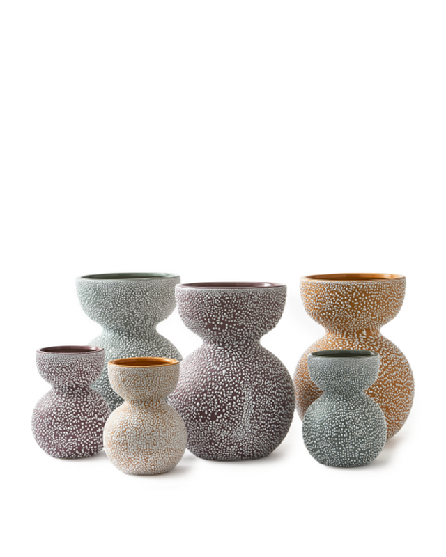 Vase Boolb Dots