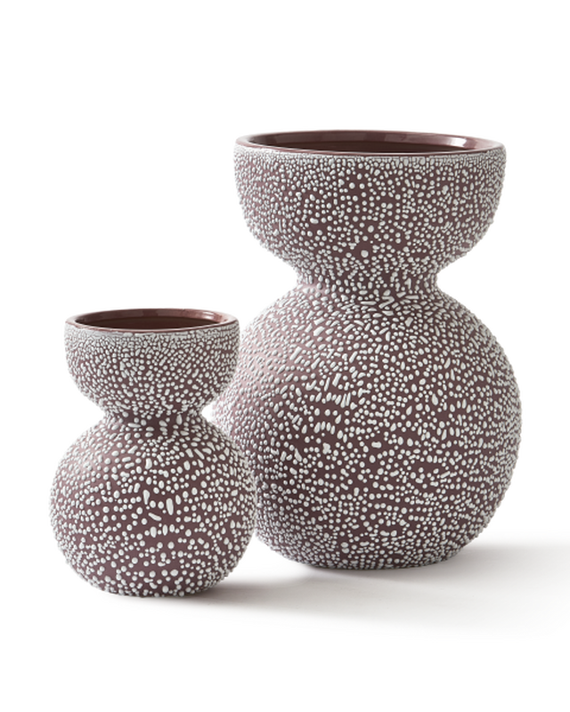 Vase Boolb Dots