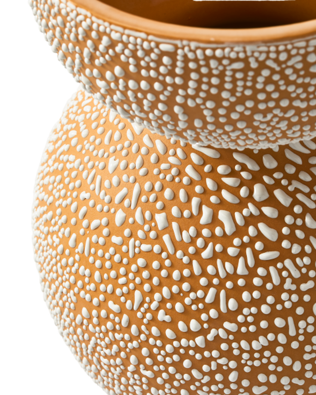 Vase Boolb Dots