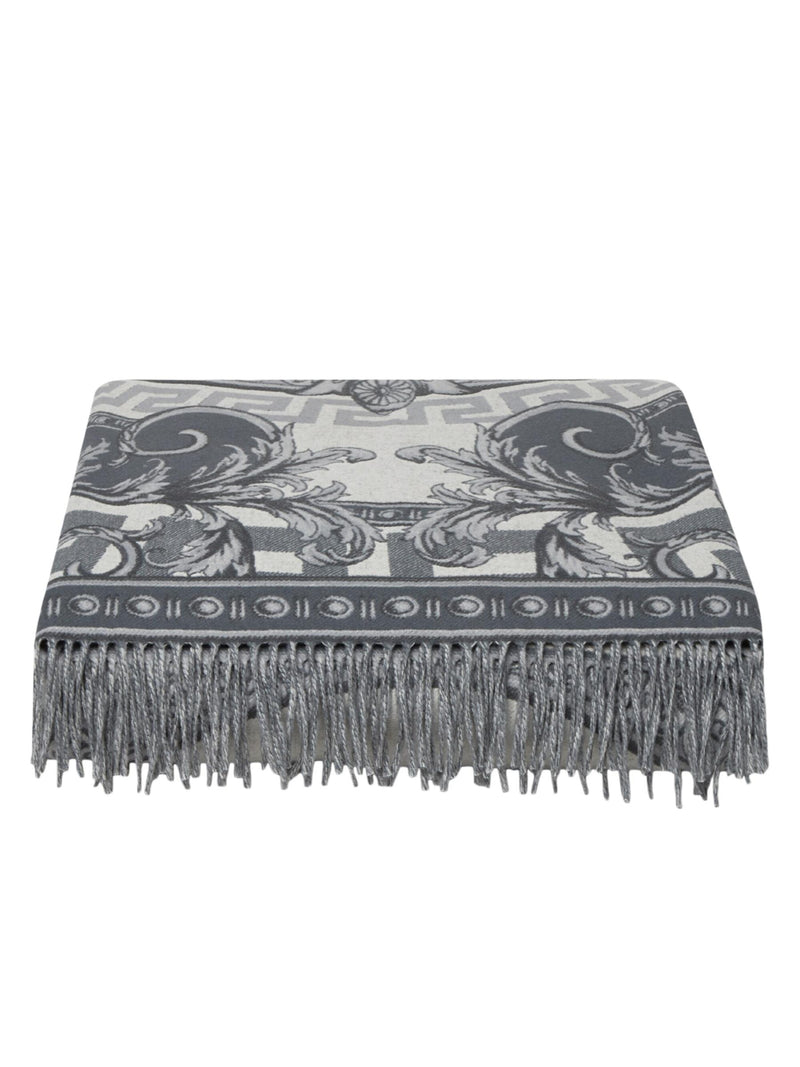 PLAID BLANKETS LA COUPE DES DIEUX SILVER