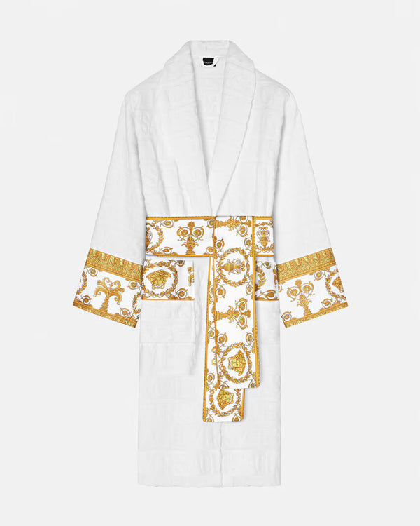 BATHROBE I HEART BAROQUE WHITE