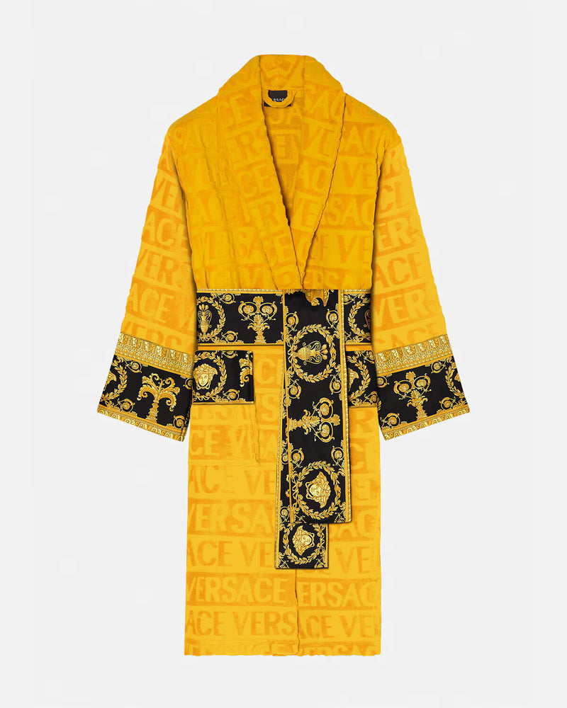 I ♡ Baroque Bathrobe Gold