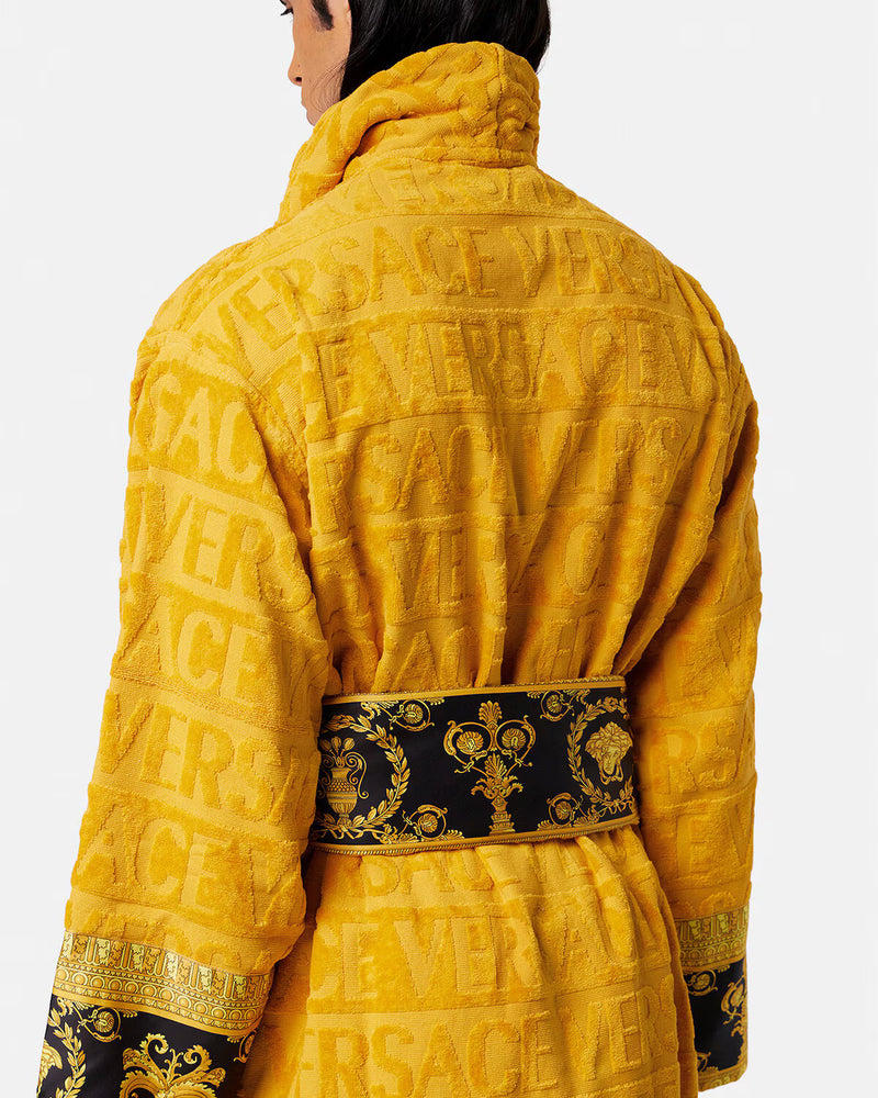 I ♡ Baroque Bathrobe Gold