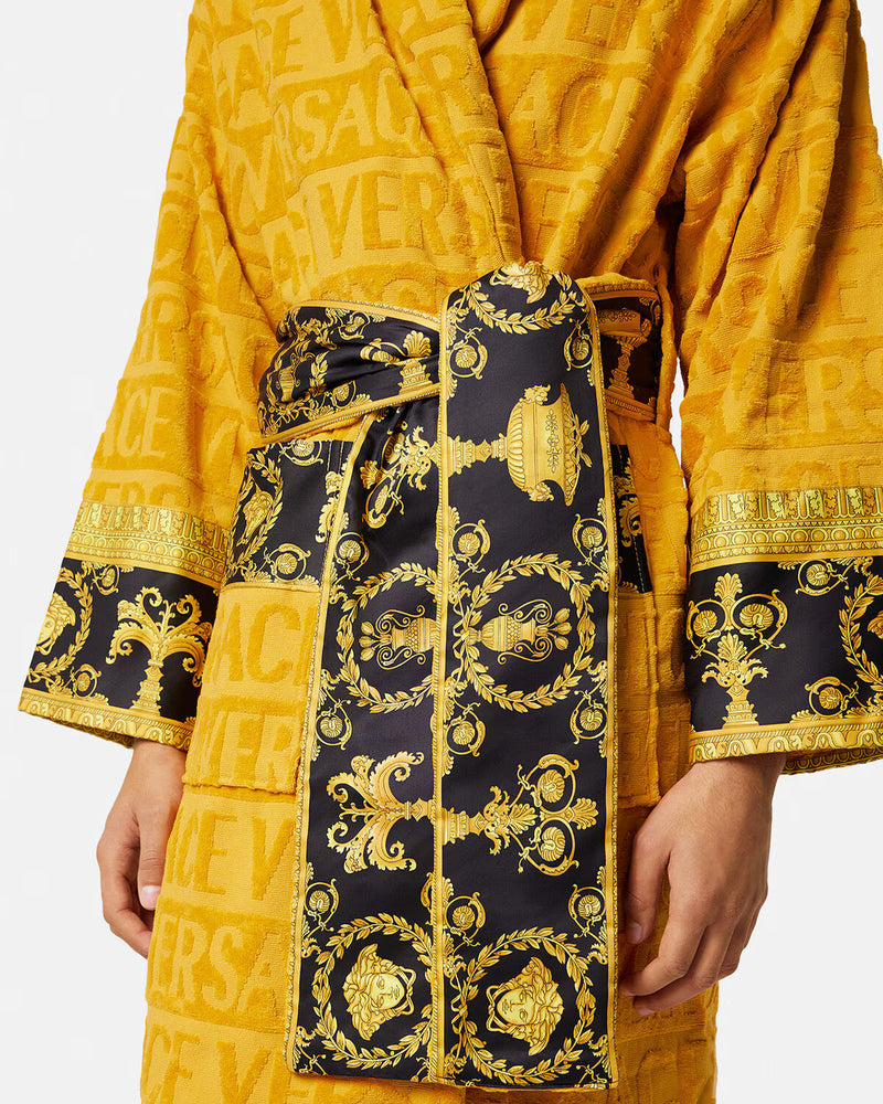 I ♡ Baroque Bathrobe Gold