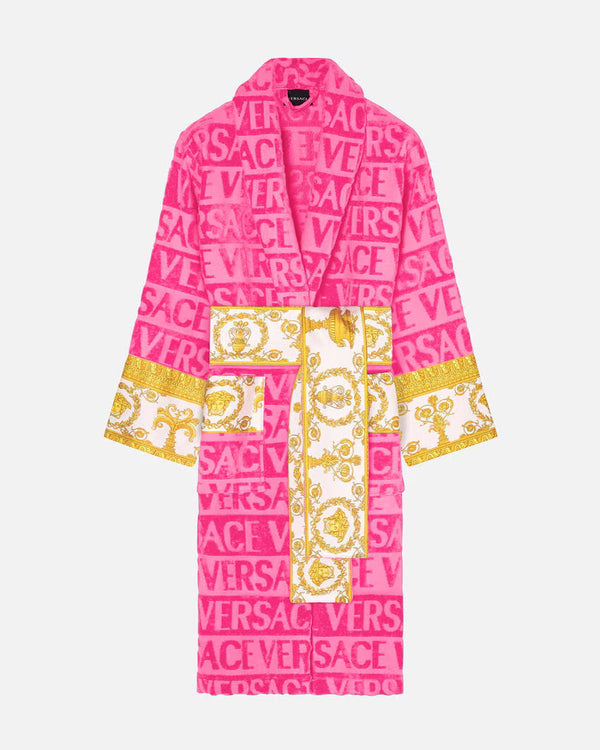 BATHROBE I HEART BAROQUE FUXIA