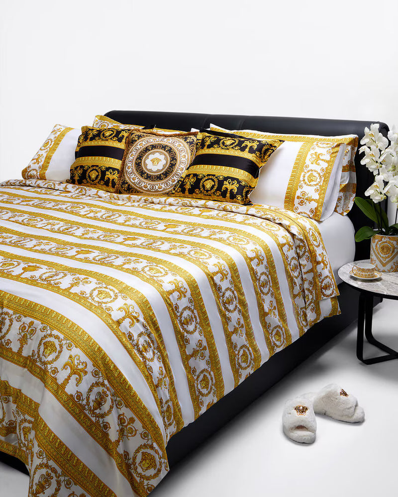 BED SET (4PC) I HEART BAROQUE KING GOLD