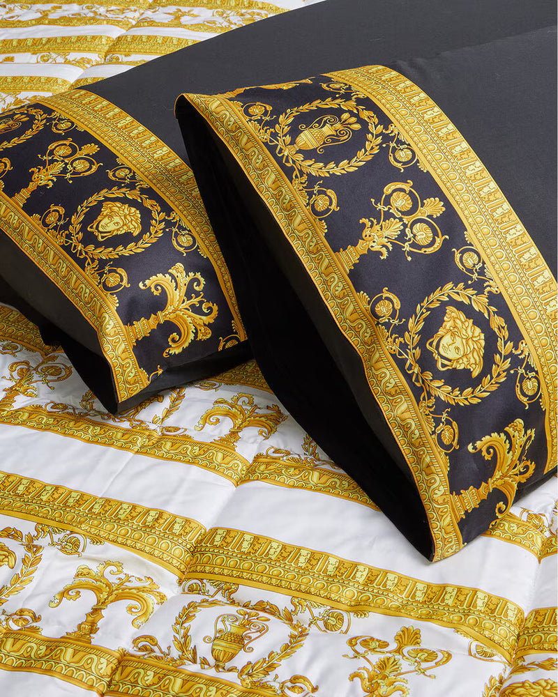 BED SET (4PC) I HEART BAROQUE KING GOLD