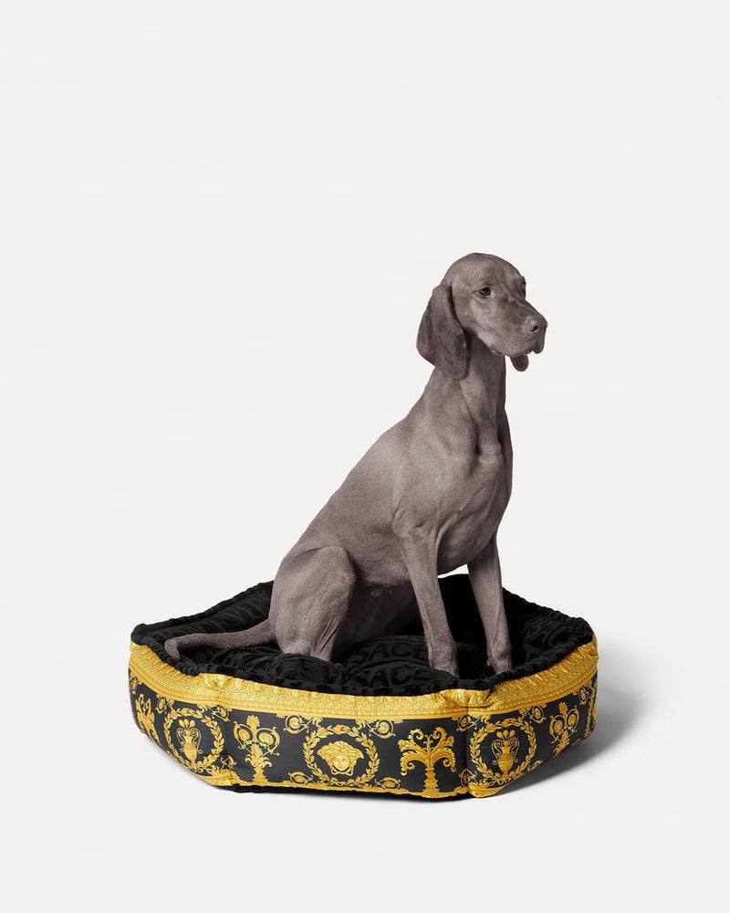 CUSHIONS FOR DOG I HEART BAROQUE BLACK