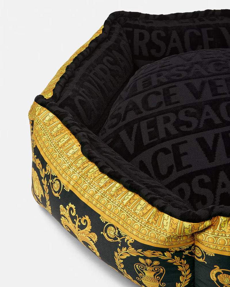CUSHIONS FOR DOG I HEART BAROQUE BLACK