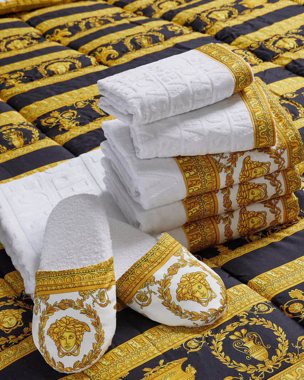 BATH SET (5PCS) I HEART BAROQUE WHITE