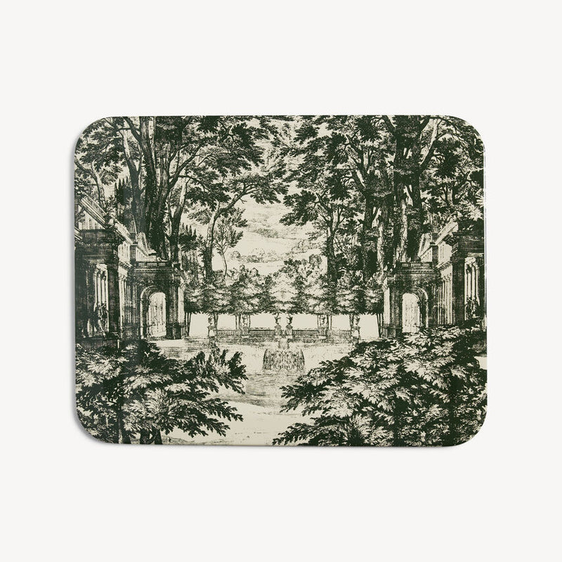 Tray Giardino Settecentesco green/ivory