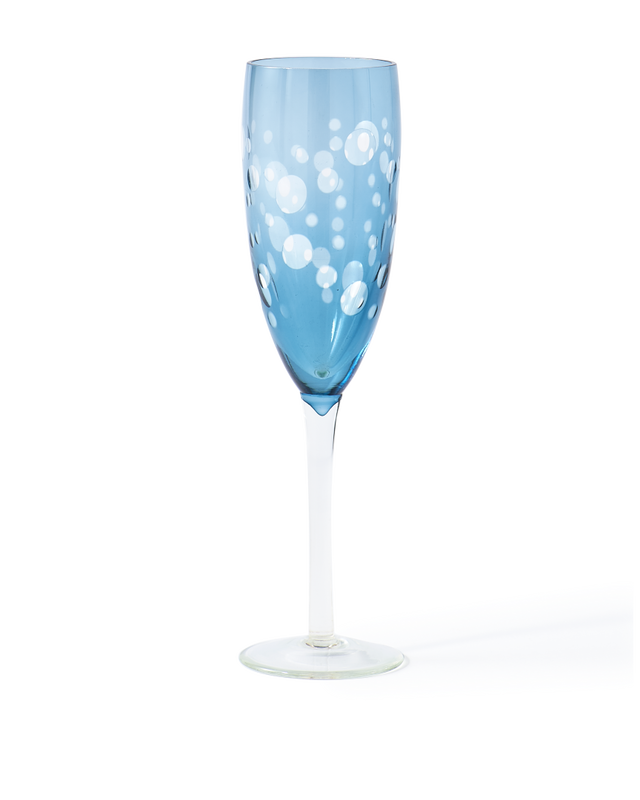 Cuttings Champagne Glasses Multi-colour