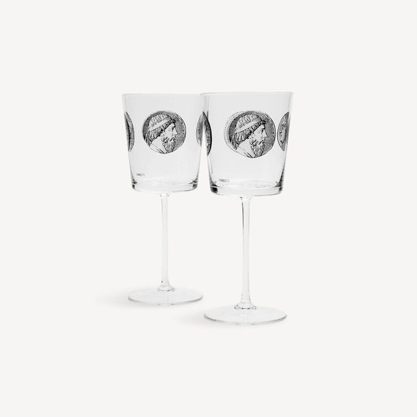 Set 2 wine glasses Cammei