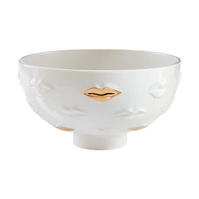 Gilded Gala Lips Bowl