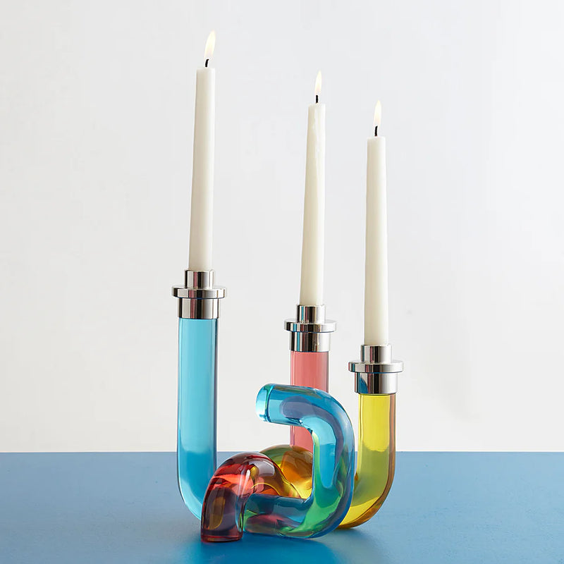 POMPIDOU ACRYLIC CANDLEHOLDER