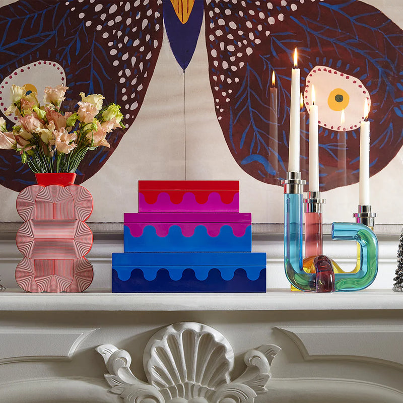 POMPIDOU ACRYLIC CANDLEHOLDER