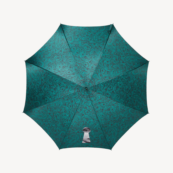 Classic Umbrella Malachite Verde con Serratura