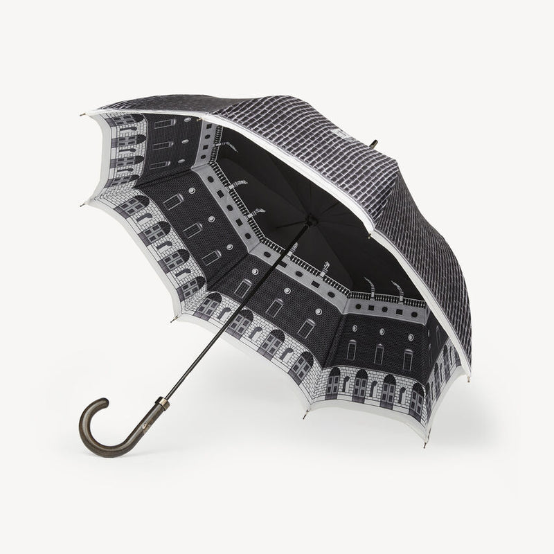 Classic Double Fabric Umbrella Architettura