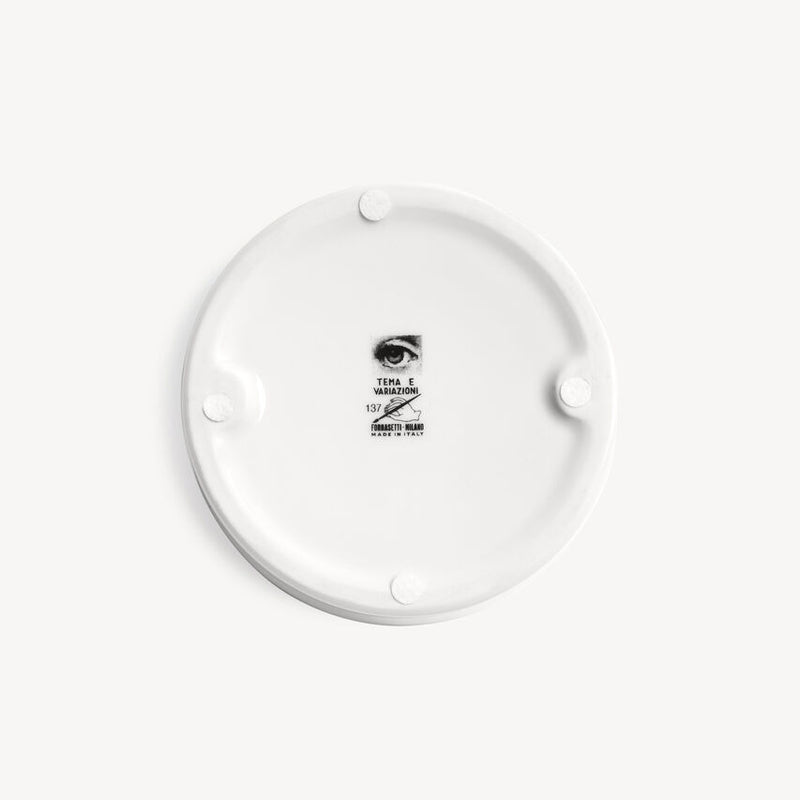 Round ashtray Tema e Variazioni n.137