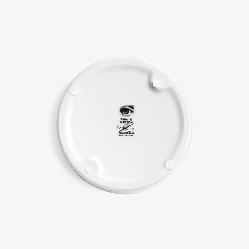Round ashtray Tema e Variazioni n.154