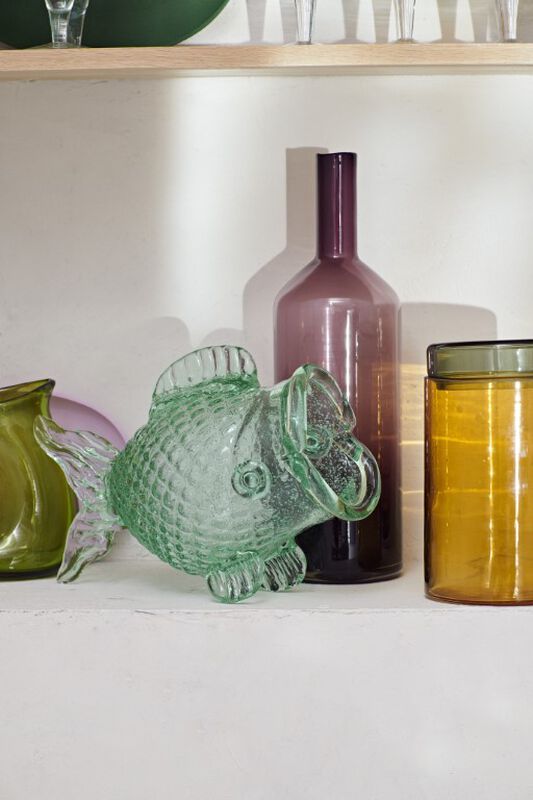 Fat Fish jar Transparent