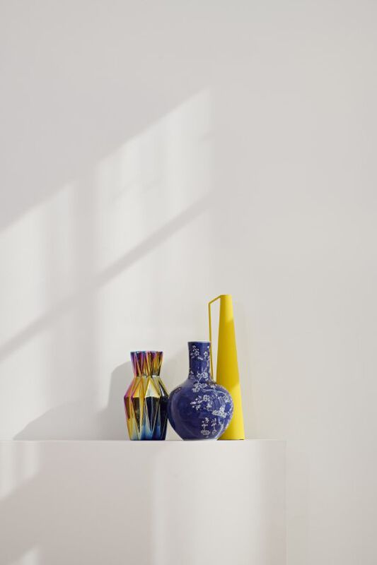 Blossom Vase - L Dark blue