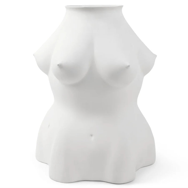 LUCIANA VASE - WHITE