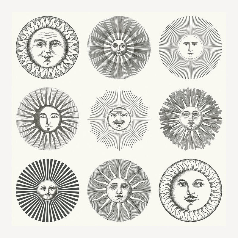 Fornasetti Wallpaper - Soli