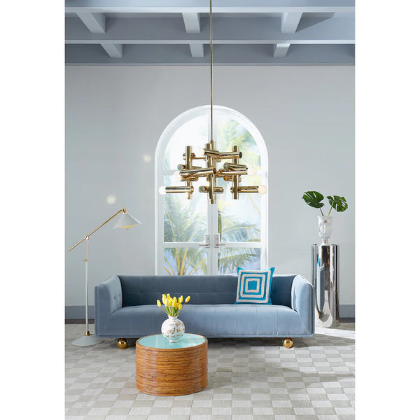 US MILANO KINETIC CHANDELIER- POLISHED BRASS - RESOURCE - 34193