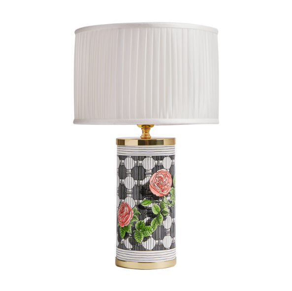 Cylindrical Lampshade Plissè Little Lamp Base Cylindrical